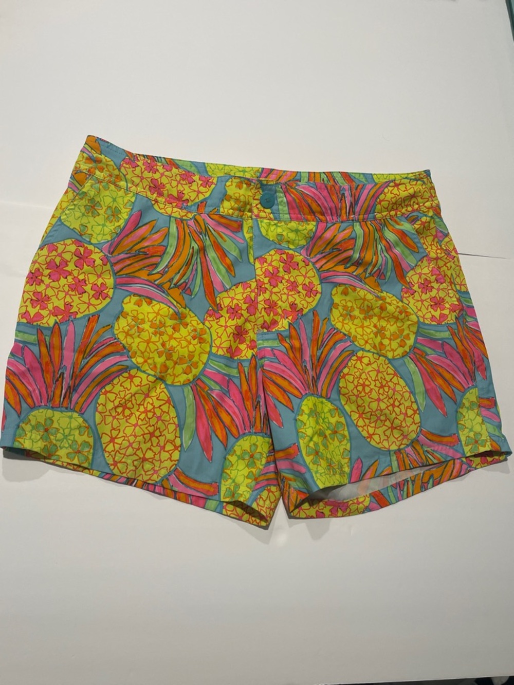 Chubbies large men swim trunks Pineapple Print Casual Shorts Bright Multi READ